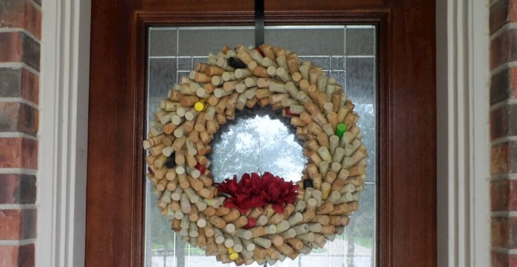 Restored Wine Cork Wreath