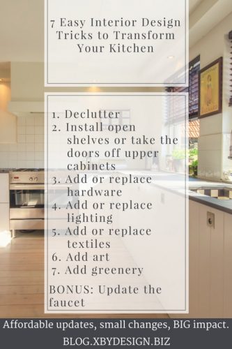 7 Easy Budget Friendly Interior Design Tricks to Transform Your Kitchen ...